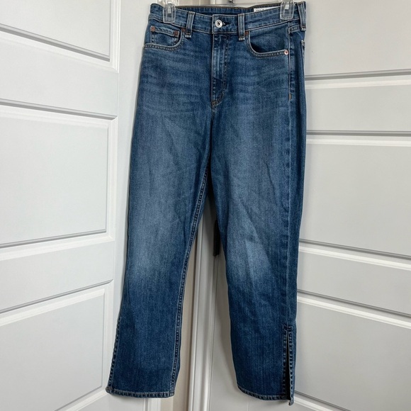 rag & bone Nina High Rise Flare in Julienne Size 26 - Picture 5 of 9